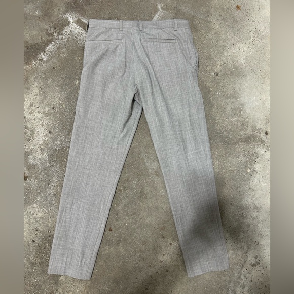 Zara Men's Light Gray Dress Pants - Picture 4 of 5
